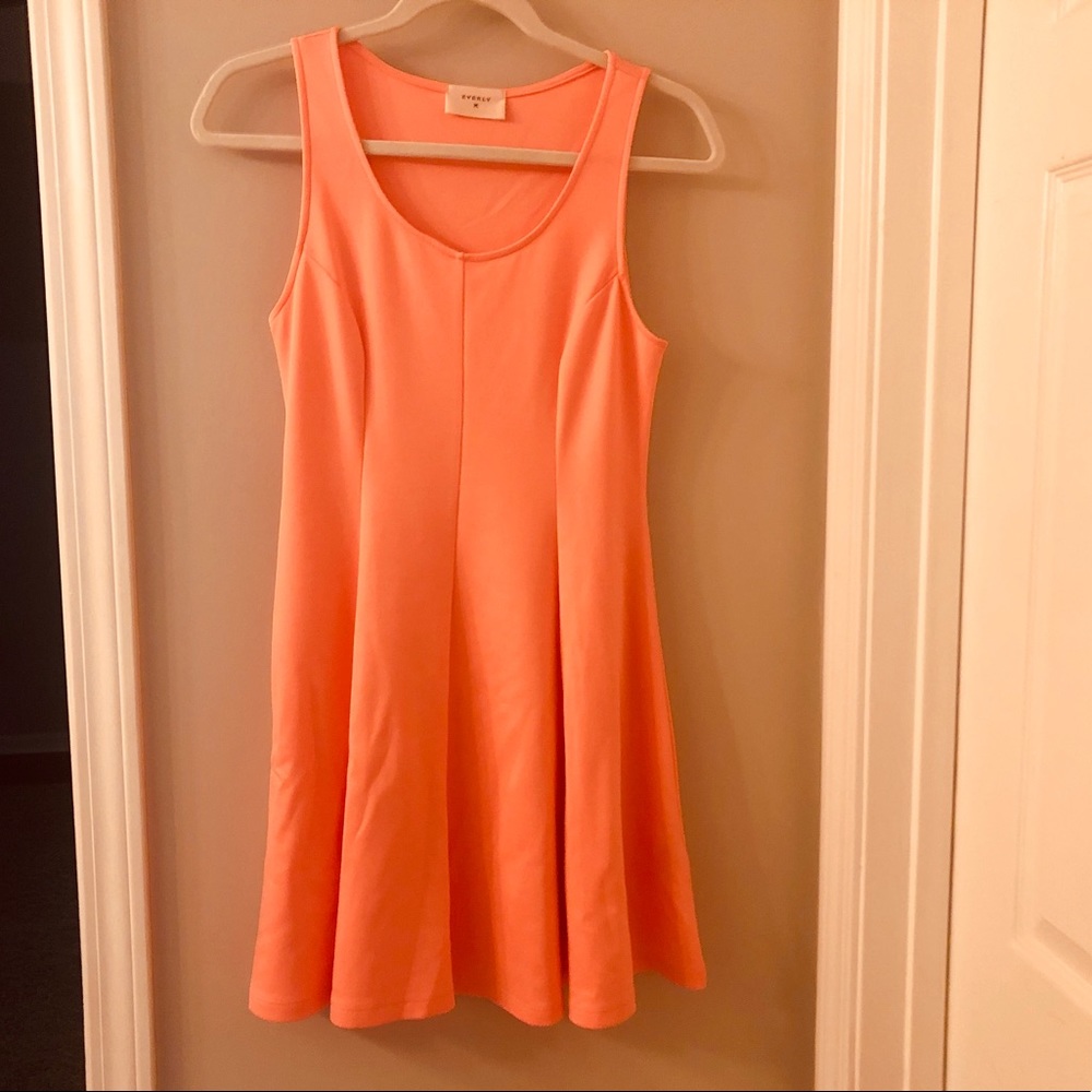 Bright Coral Dress
